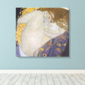 Danae von Gustav Klimt Leinwanddruck (Insitu (Holzboden))