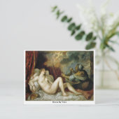 Danae von Titian Postkarte (Stehend Vorderseite)