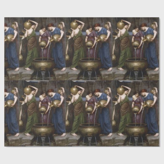 Danaides John William Waterhouse Geschenkpapier (Flach)