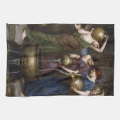 Danaides John William Waterhouse Küchentuch (Horizontal)