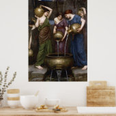 Danaides John William Waterhouse Poster (Küche)