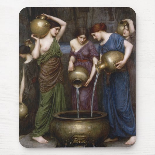 Danaides Waterhouse Art Mousepad (Vorne)