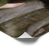 Danaides Waterhouse Vintag Art Poster (Ecke)