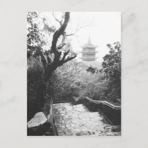 Danang Vietnam, Tempelblick Marmorberg Postkarte