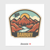 Danbury, Connecticut Aufkleber (Blatt)