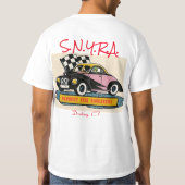 Danbury Fair Racearena Auto Races 2SidewCoupeSNYRA T-Shirt (Rückseite)