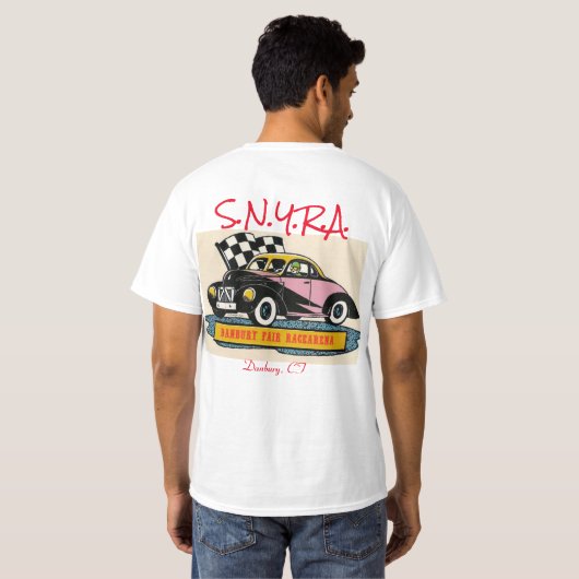 Danbury Fair Racearena Auto Races 2SidewCoupeSNYRA T-Shirt (Schwarz voll)