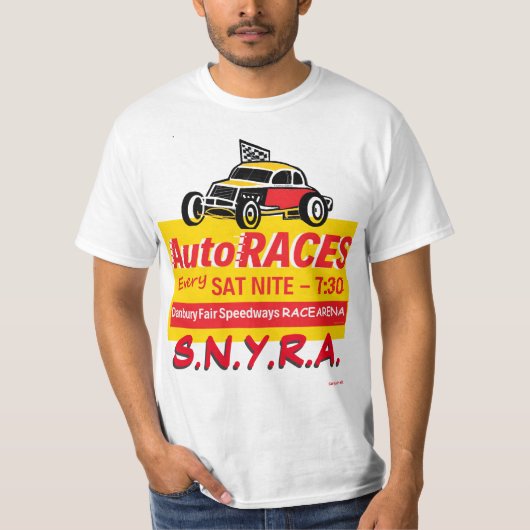 Danbury Fair Racearena Auto Races 2SidewCoupeSNYRA T-Shirt (Vorderseite)