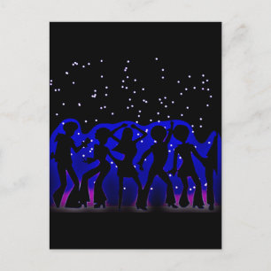 Dance2Disco Postkarte