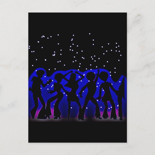 Dance2Disco Postkarte (Vorderseite)
