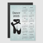 Dance 2025 Kalender Magnetkarte (Vorne/Hinten)