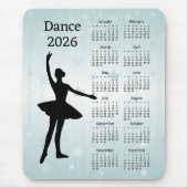 Dance 2026 Calendar Mousepad (Vorne)