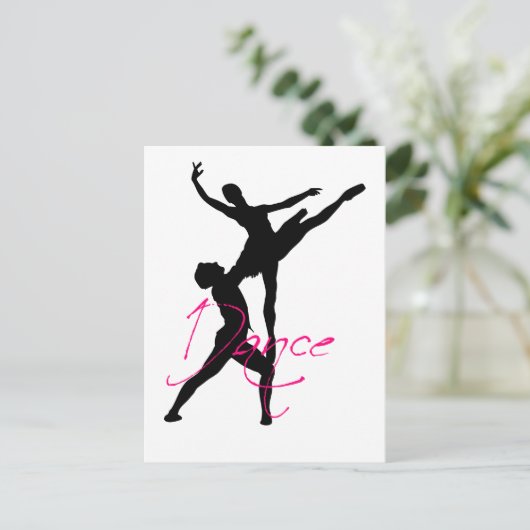 Dance_3 Postkarte (Stehend Vorderseite)