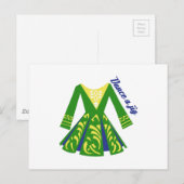 Dance a Jig Postkarte (Vorne/Hinten)