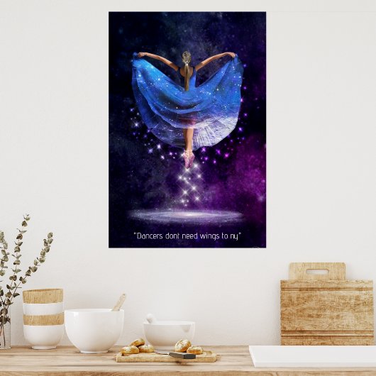 Dance a Universell Language Poster (Küche)