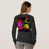 Dance Abstract T-Shirt (Schwarz voll)