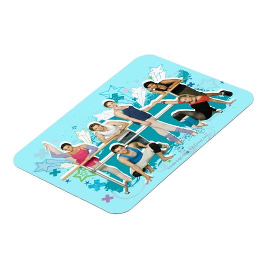 Dance Academy Cast Graphic Magnet (Linke Seite)