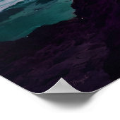 Dance AI Fantasy Digital Art Print Cosmic Poster (Ecke)