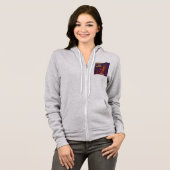 Dance All Night - Ziphoodie Damen Hoodie (Vorne ganz)