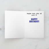 Dance and Sing Birthday Card Karte (Innenseite)