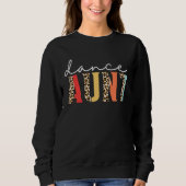 Dance Aunt Dancer Aunt Dancing Leopard Mother s D Sweatshirt (Vorderseite)