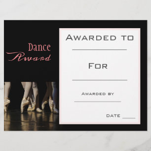 Dance Award Girl Ballett rosa Tänzer