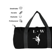 Dance Bag - Custom Monogram Dancer Duffle