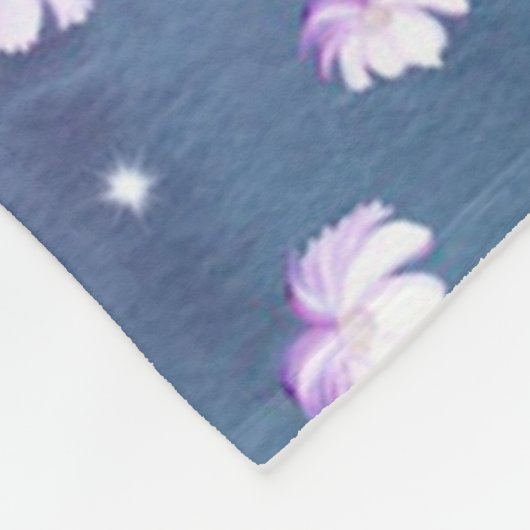 Dance Ballerina Dreaming Fleece Blanket (Ecke)