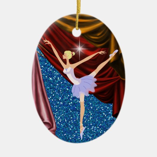 Dance Ballerina - SRF Keramik Ornament (Vorne)
