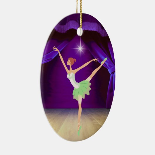 Dance Ballerina - SRF Keramik Ornament (Rechts)