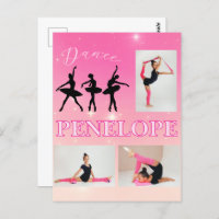 Dance Ballet Pink Gradient 3 Foto Personalisiert