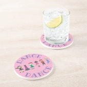 DANCE Ballet Stich Jazz Acro Hip Hop Lyrical Dance Sandstein Untersetzer (Seite)