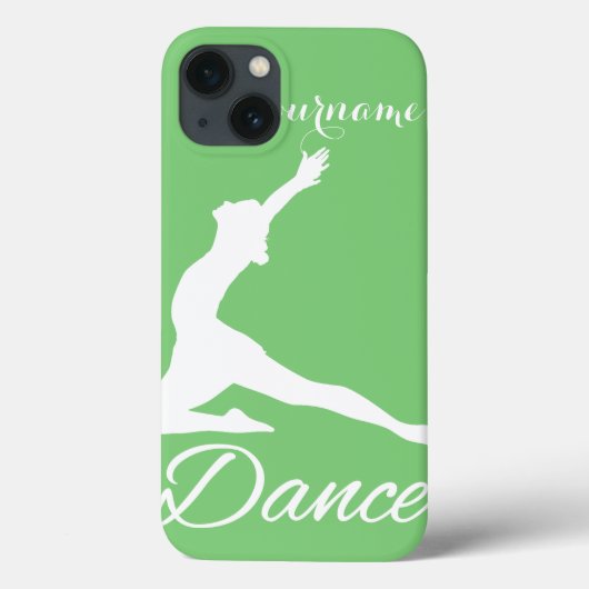 DANCE benutzerdefinierte Hüllen für Monogramm und (Rückseite)