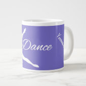 DANCE benutzerdefinierte Tasse für Monogramm und F (Vorderseite Rechts)