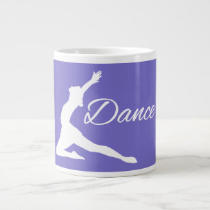 DANCE benutzerdefinierte Tasse für Monogramm und F