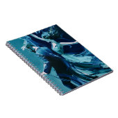 Dance Between Motion And Silence Notizblock (Rechte Seite)