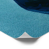 Dance Between Motion And Silence Poster (Ecke)