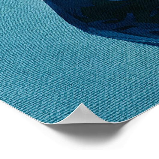 Dance Between Motion And Silence Poster (Ecke)