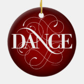 Dance Blüh Keramik Ornament (Hinten)