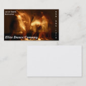 Dance Business Card Visitenkarte (Vorne/Hinten)