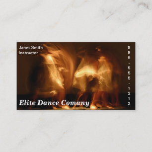 Dance Business Card Visitenkarte