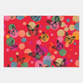 Dance butterflies Garden Geschenkpapier Set (Vorderseite 2)