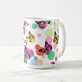 Dance butterflies Garden Kaffeetasse (VorderseiteRechts)