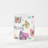 Dance butterflies Garden Mattglastasse (Mittel)