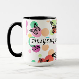 Dance butterflies Garden Tasse