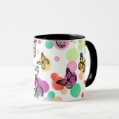 Dance butterflies Garden Tasse (VorderseiteRechts)