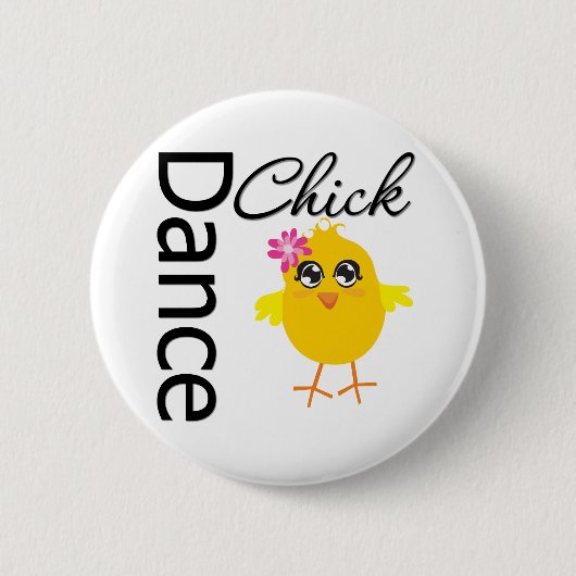 Dance Chick Button (Vorderseite)