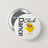 Dance Chick Button (Vorne & Hinten)