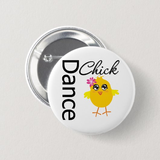 Dance Chick Button (Vorne & Hinten)