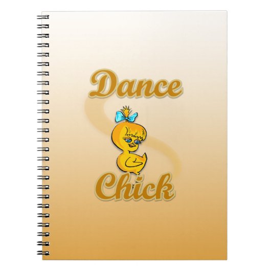 Dance Chick Notizblock (Vorderseite)
